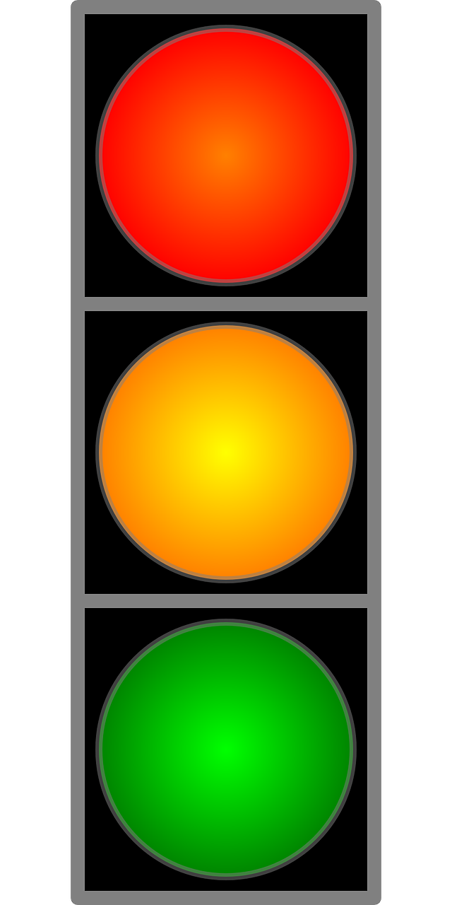 Traffic light graphic