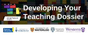 Developing Your Teaching Dossier Logo